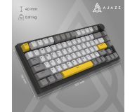 Ajazz AK820 Pro Gift Switch Black Gray Yellow RGB - 1536364 - zdjęcie 12
